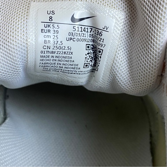 Women’s Nike Air Max Correlate Green Mango Athletic Shoes Size 8 - Picture 9 of 11